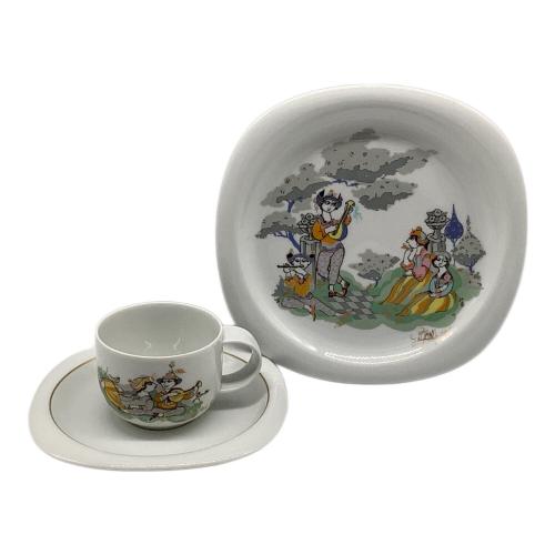 Rosenthal (ローゼンタール) カップ&ソーサー 金縁ソーサー付 3点セット スタジオライン ビョルンヴィンブラッド