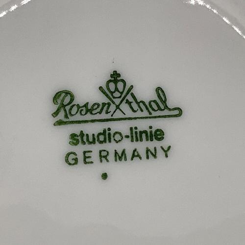 Rosenthal (ローゼンタール) カップ&ソーサー 金縁ソーサー付 3点セット スタジオライン ビョルンヴィンブラッド