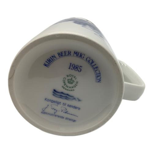 KIRIN (キリン) ビアマグ KIRIN BEER MUG COLLECTION 1985 ブルーフラワー・カーブ