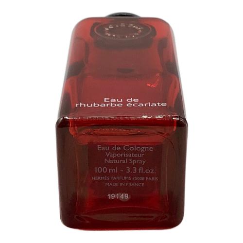 HERMES (エルメス) オーデコロン 100ml 残量80%-99% オー ドゥ ルバーブ エカルラット
