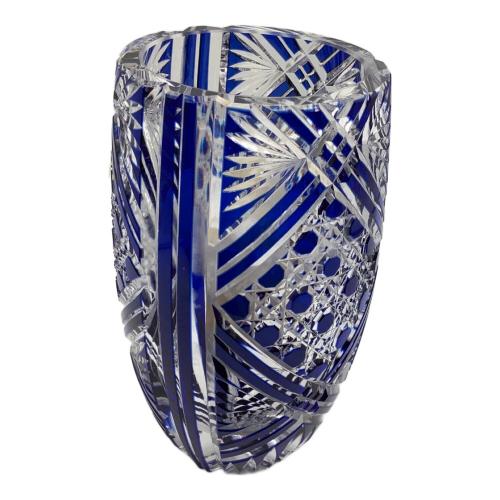 KAGAMI CRYSTAL (カガミクリスタル) 花瓶 江戸切子