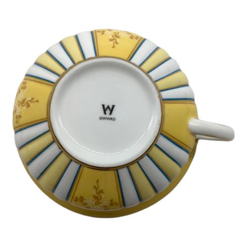 Wedgwood (ウェッジウッド) カップ&ソーサー ハーレクィーン イエローリボン