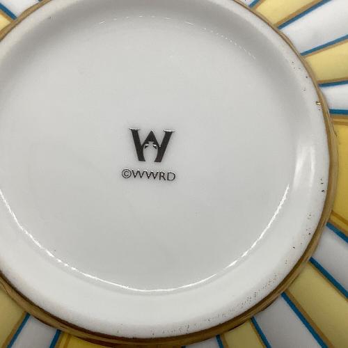 Wedgwood (ウェッジウッド) カップ&ソーサー ハーレクィーン イエローリボン
