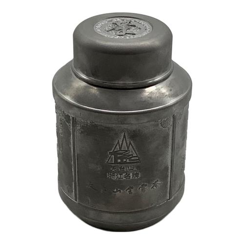 錫製 (スズ) 茶筒