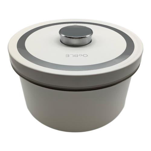 OoBLE mini 真空保存容器 ホワイト