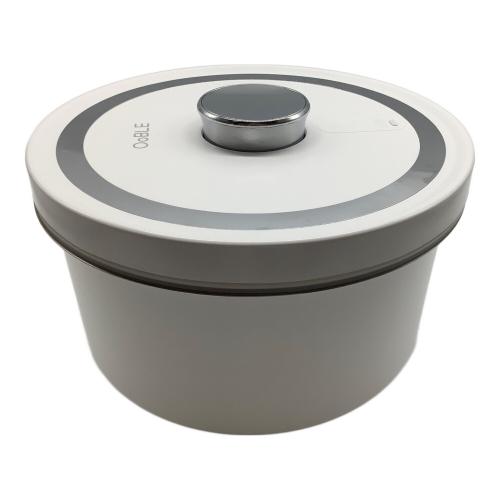 OoBLE mini 真空保存容器 ホワイト