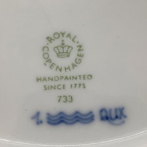 ROYAL COPENHAGEN (ロイヤル・コペンハーゲン) プレート ブルーフルーテッド・プレイン