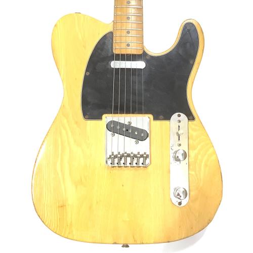 Greco (グレコ) SPACEY SOUNDS テレキャスタータイプ エレキギター TL500 1981年 オクターブチューニングのネジ頭潰れあり（5、6弦回せず）、ジョイント部分の密着度高い、指板塗装削れ有、フジゲン @