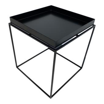 HAY (ヘイ) ローテーブル @ 40×40×40 ブラック TRAY TABLE M