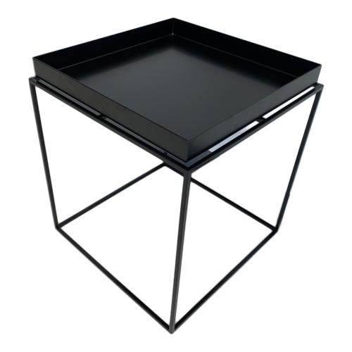 HAY (ヘイ) ローテーブル @ 40×40×40 ブラック TRAY TABLE M