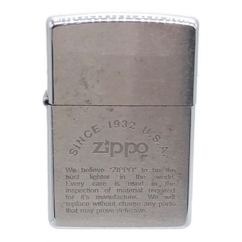 ZIPPO (ジッポ) ZIPPO 1991年製 1932-1991 ウィンディ SOLID BRASS
