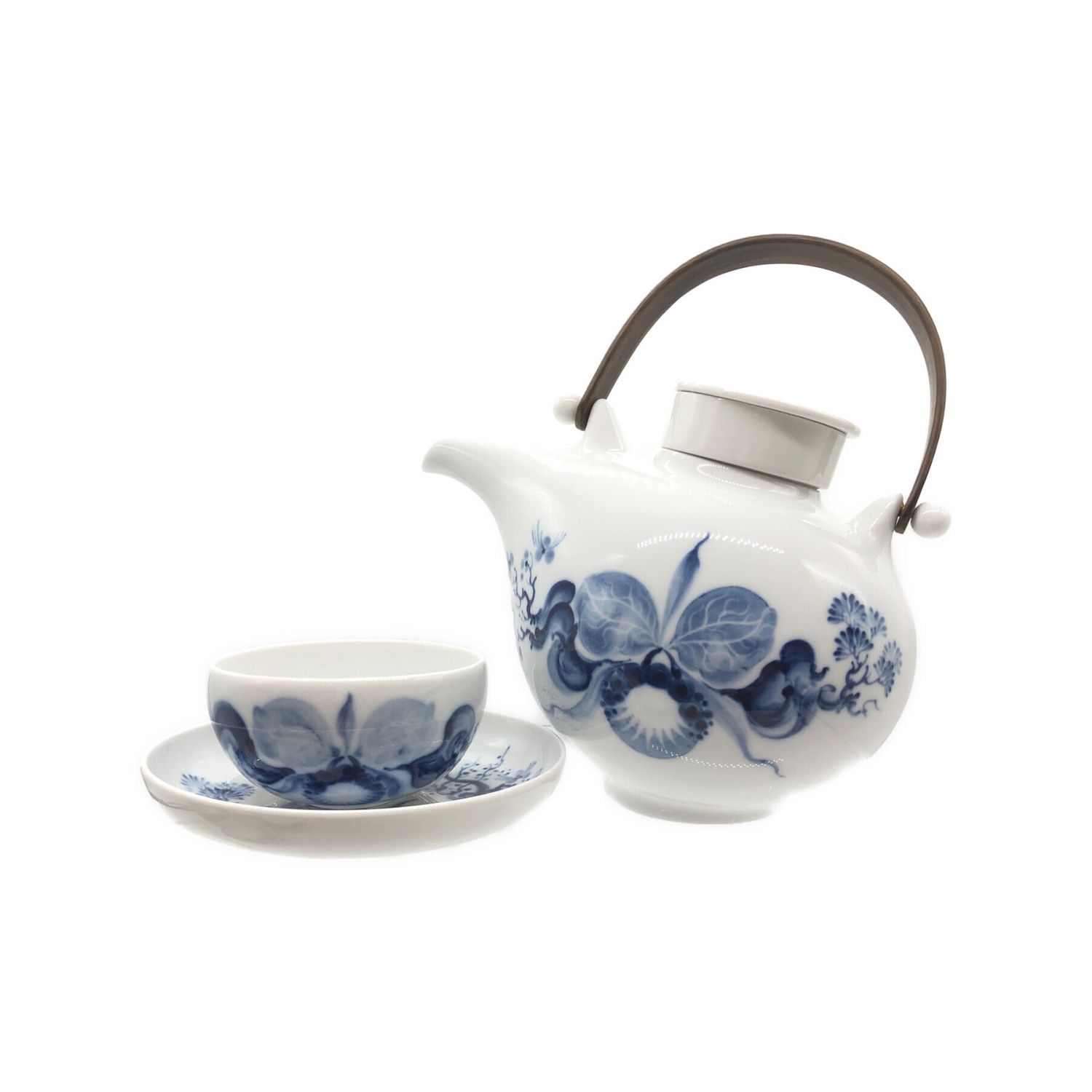 Meissen (マイセン) 茶器 ジャパニーズティーセット ブルーオーキッド