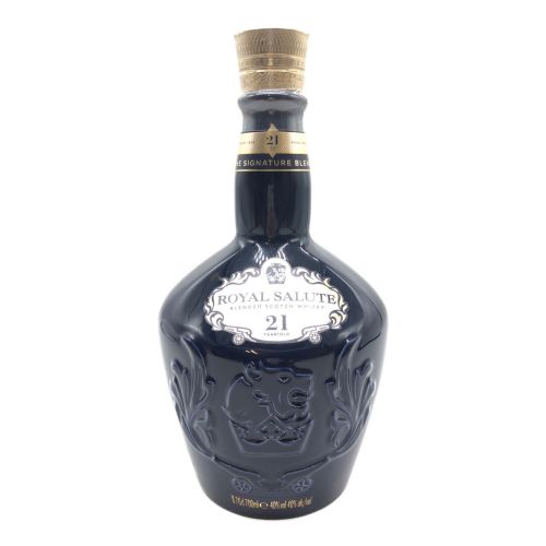 ロイヤルサルート (ROYAL SALUTE) スコッチウィスキー 700ml 21年 陶器