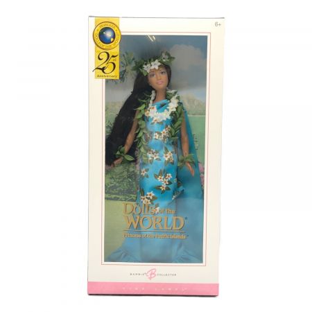 Mattel （マテル）バービー人形 25TH ANNIVERSARY Barbie Collector Pink Label - Dolls of The World - Princess of The Pacific Islands