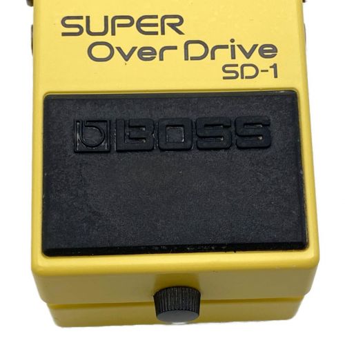 BOSS (ボス) オーバードライブ SUPER OverDrive SD-1 台湾 動作確認 