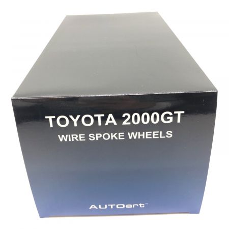 AUTOart (オートアート) モデルカー TOYOTA 2000GT WIRE SPOKE WHEELS