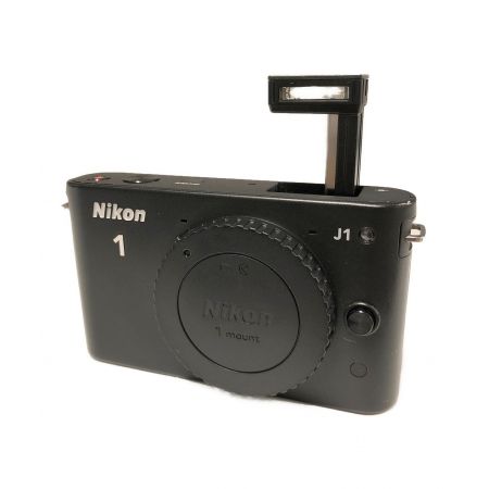 Nikon 1 J1 (ニコン) ミラーレス一眼カメラ J1 D33697 1010万画素 専用電池 SDカード対応 ※10-30レンズ不具合有
