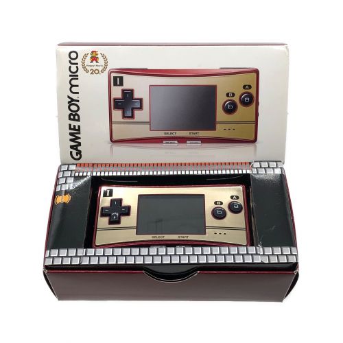 Nintendo ニンテンドー GAME BOY micro OXY-001ゲームソフト/ゲーム機本体 - 携帯用ゲーム機本体