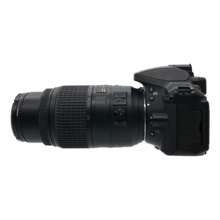 Nikon (ニコン) デジタル一眼レフカメラ ズームレンズDXセット D5300 2478万画素 ※ファインダー内部に黒点・カバー欠品（撮影影響なし）
