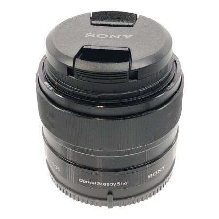 SONY (ソニー) 単焦点レンズ E 35mm F1.8 OSS SEL35F18 レンズフード・Kenkoレンズプロテクター付