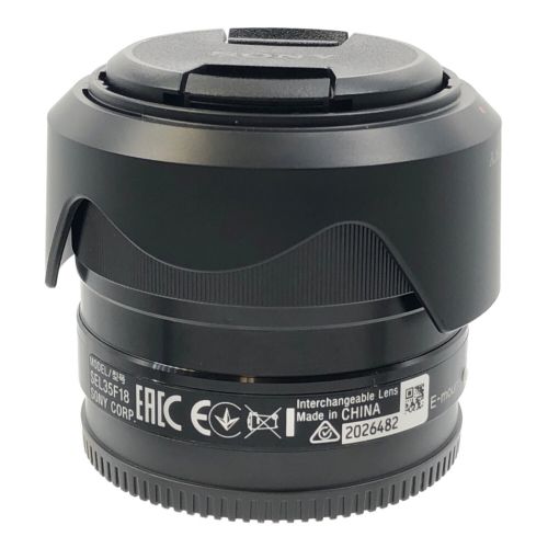 SONY SEL35F18 単焦点レンズ(E 35mm F1.8 OSS)