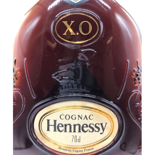 ヘネシー (Hennessy) コニャック 金キャップ 700ml XO クリアボトル 未