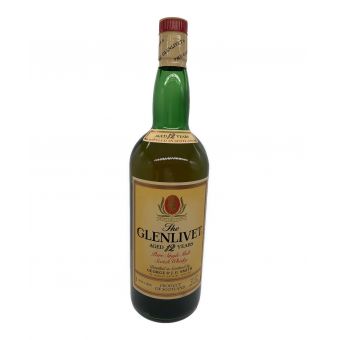 グレンリベット (GLENLIVET) スコッチ ピュアシングルモルト 1000ml 12年 未開封