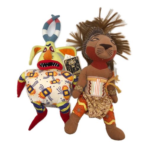 DISNEY (ディズニー) THE LION KING ぬいぐるみ ビーンバック7体セット