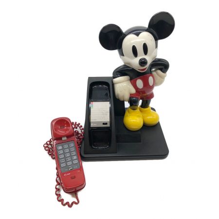 AT&T(エーティーアンドティー) ミッキーマウス 電話機 キズ有 動作未確認 現状販売 ※インテリアとして