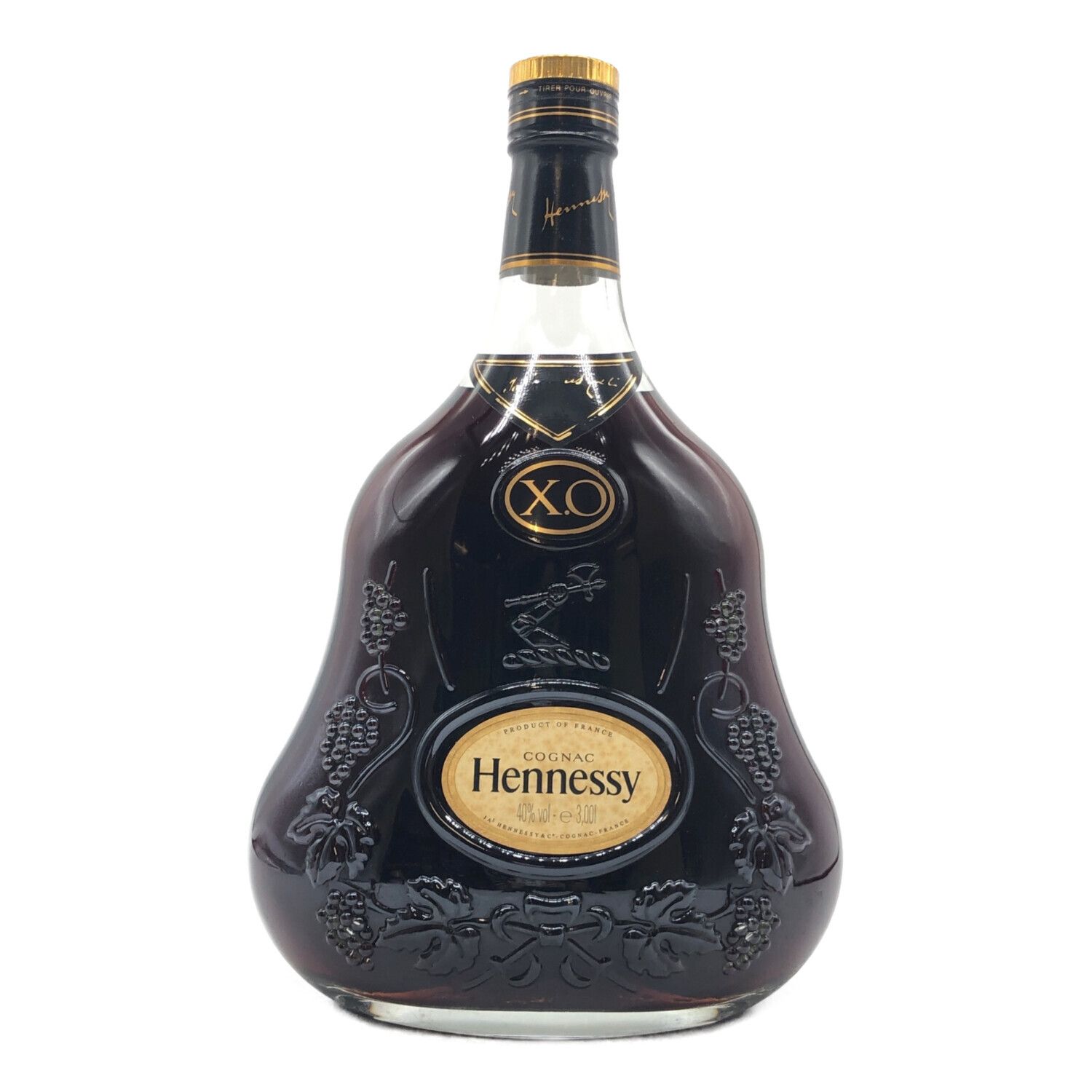 ヘネシー (Hennessy) ブランデー 非売品 17 3000ml XO 金キャップ 未