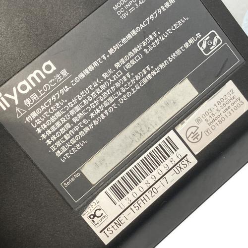 IIYAMA (イーヤマ) ノートパソコン NS50MU 15.6インチ