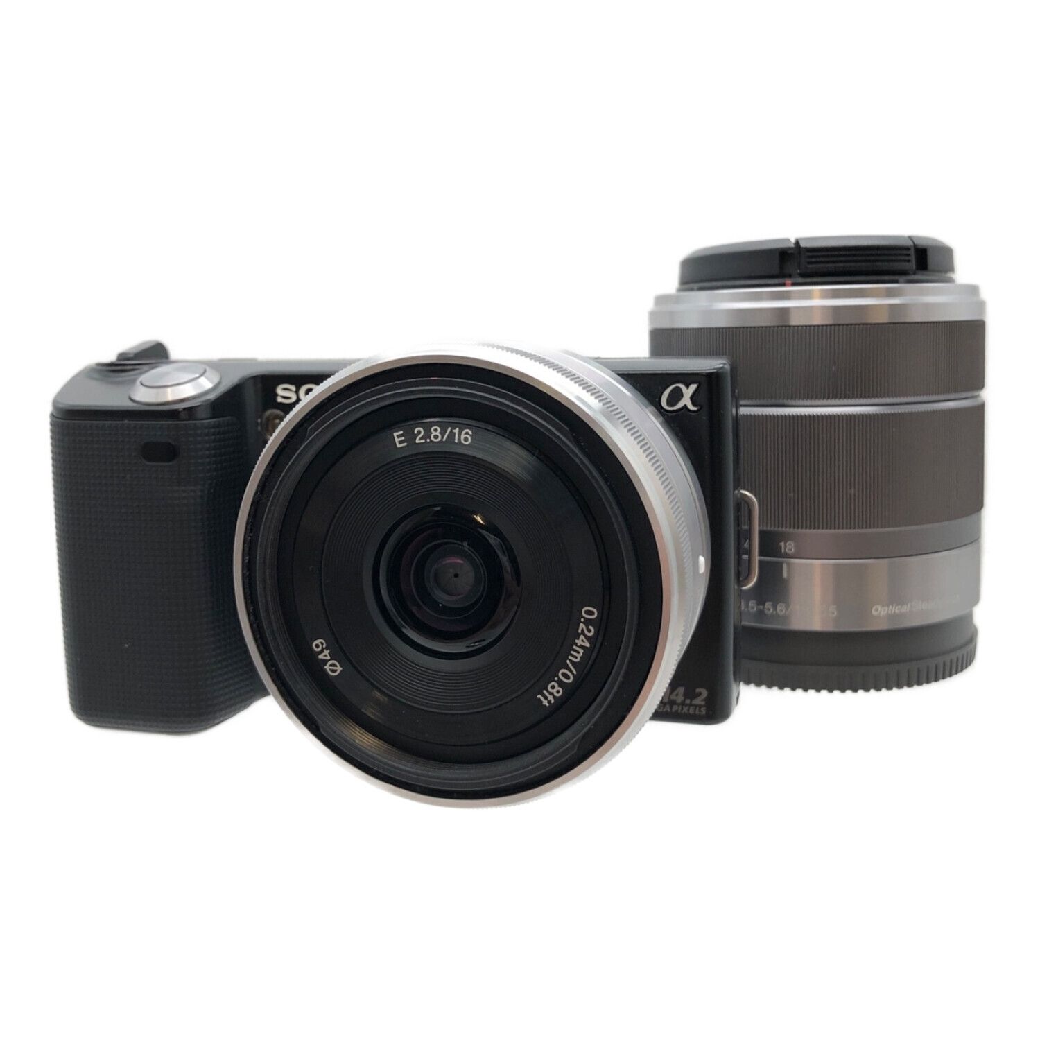 爆買い最新作SONY NEX−5N ズームレンズキット（ワイコン1本）バラ売り可 デジタルカメラ
