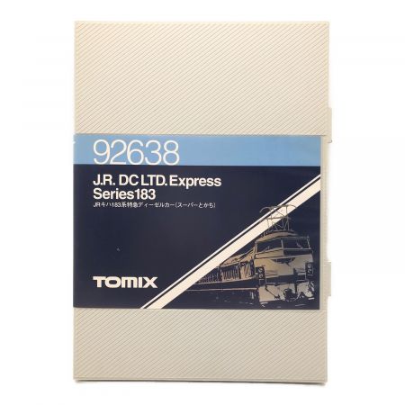 TOMIX (トミックス) Nゲージ ジャンク品として 92638 JR キハ183系特急ディーゼルカー(スーパーとかち) 6両セット 動作未確認
