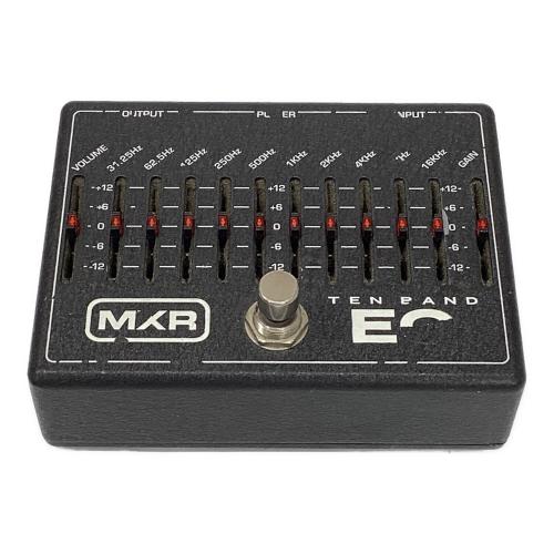 MXR (エムエックスアール) 10バンドイコライザー 電源:DC18V TEN BAND EQ M108 動作確認済み
