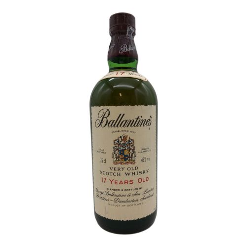 バランタイン (Ballantine's) スコッチウィスキー 750ml 17年 未開封