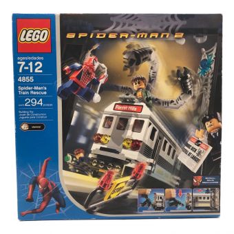 LEGO (レゴ) レゴブロック 4855 スパイダーマン2 トレインレスキュー 2004年 廃盤品