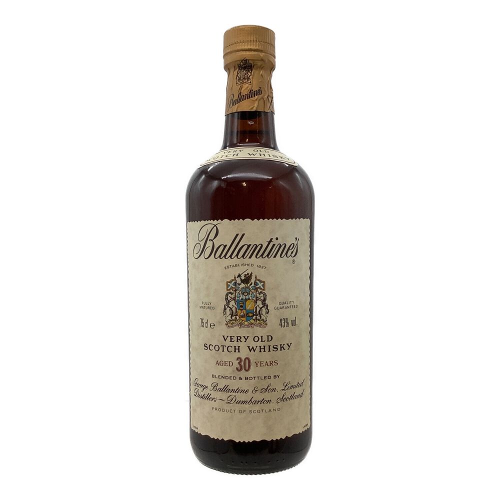 バランタイン (Ballantine's) スコッチウィスキー 750ml 30年 未開封