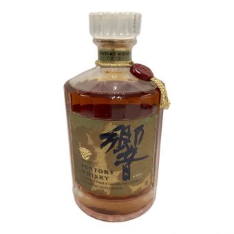 サントリー（SUNTORY) ジャパニーズウィスキー  両面ゴールドラベル 750ml 響 17年 ラベル シミ・ヨゴレ有り 未開封