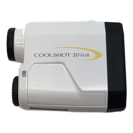 Nikon (ニコン) ゴルフ距離測定器 ホワイト COOLSHOT 20iGⅡ NIKON収納ケース付き