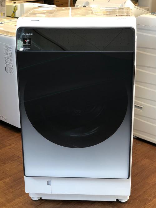 SHARP (シャープ) ドラム式洗濯乾燥機  11.0kg ES-W114-SL 2022年製 クリーニング済 50Hz／60Hz