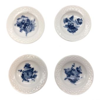 ROYAL COPENHAGEN (ロイヤル・コペンハーゲン) 小皿 ブルーフラワー 4Pセット