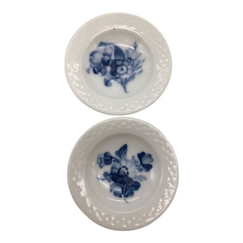 ROYAL COPENHAGEN (ロイヤル・コペンハーゲン) 小皿 ブルーフラワー 4Pセット