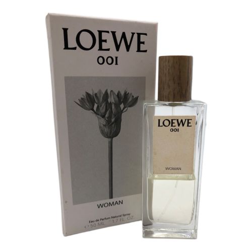 LOEWE (ロエベ) オードパルファム ロエベ 001 ウーマン 50ml 残量20%-50%