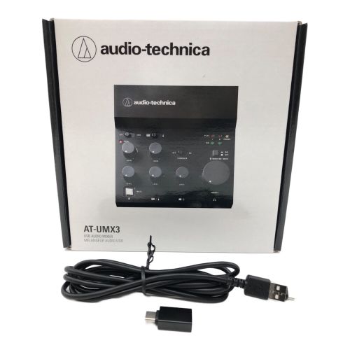 audio-technica (オーディオテクニカ) オーディオミキサー 通電のみ確認済み AT-UMX3 -