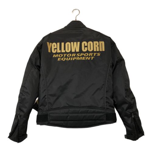 YELLOW CORN (イエローコーン) プロテクタージャケット メンズ SIZE L ブラック×ゴールド タグ付き YB-0303