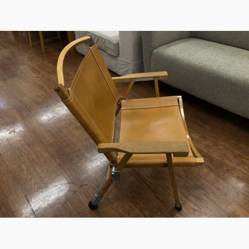 Kermit chair (カーミットチェア) アウトドアチェア ブラウン handmade in tennessee レザー・オーク材