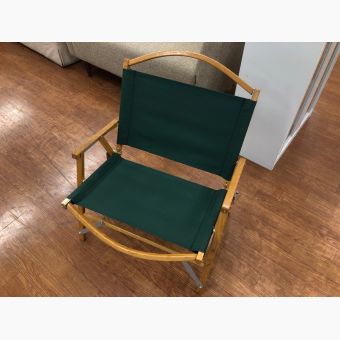 Kermit chair (カーミットチェア) アウトドアチェア ブラウン×グリーン handmade in tennessee オーク材