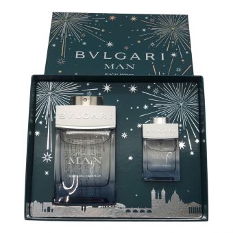 BVLGARI (ブルガリ) 　MAN　オードパルファム グレイシャルエッセンスコフレ 100ml×15ml 残量80%-99%