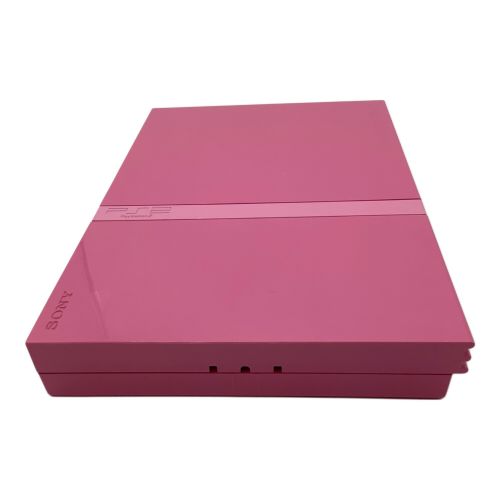 SONY (ソニー) PlayStation2 ピンクカラー 箱キズ有 SCPH-77000 動作確認済み -