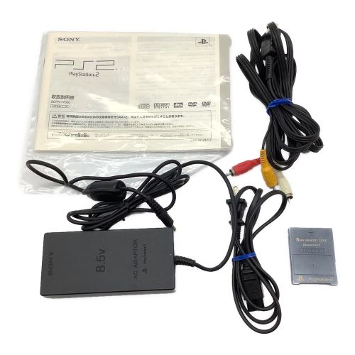 SONY (ソニー) PlayStation2 ピンクカラー 箱キズ有 SCPH-77000 動作確認済み -